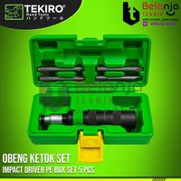 Gambar TEKIRO Obeng Ketok Set 5 Pcs Impact Driver Tekiro 5 Pcs dari Belanja Teknik Kota Bogor 1 Tokopedia