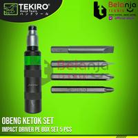 Gambar TEKIRO Obeng Ketok Set 5 Pcs Impact Driver Tekiro 5 Pcs dari Belanja Teknik Kota Bogor 2 Tokopedia