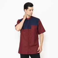 Gambar Allev Koko Zidane - Maroon - Navy - S dari Allev.Store Kota Administrasi Jakarta Barat 5 Tokopedia