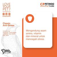 Gambar CP Classic Anti-Stress Pakan Burung 400gr Bird Food - Isi 3 dari CPPETINDO Official Shop Kota Medan 2 Tokopedia