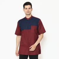 Gambar Allev Koko Zidane - Maroon - Navy - S dari Allev.Store Kota Administrasi Jakarta Barat 1 Tokopedia
