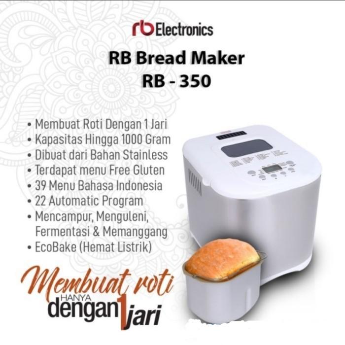 RB Bread Maker E10/RB350 Stainless | Mesin Pembuat Roti Otomatis - Shop ...