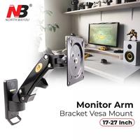 Gambar Bracket Monitor Telescopic Universal Arm Vesa Mount 17-27 Inch dari Sabina Kitchen Housewares Kota Administrasi Jakarta Barat 2 Tokopedia
