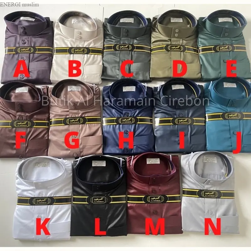 ( BISA COD ) GAMIS / JUBAH AL HARAMAIN ORIGINAL 100% POLYSTER IMPORT