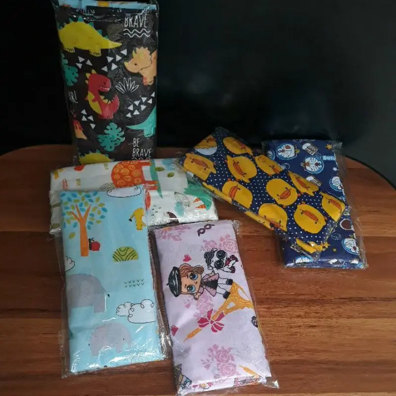 Sarung Bantal guling anak karakter motif anak Perempuan & Laki balita 3