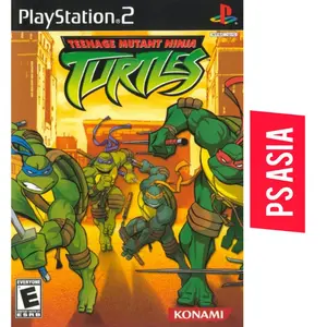 kaset PS2 Ninja Turtles