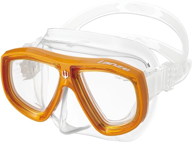 GULL LANZE CLEAR SILICONE KOHAKU ORANGE / CLEAR KOHAKU ORANGE