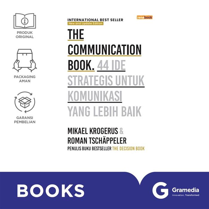 Gambar The Communication Book 44 Ide Strategis untuk Komunikasi dari Gramedia Kota Bogor Tokopedia