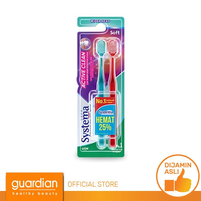 Promo Systema Toothbrush Active Clean Soft 2S - Kab. Bekasi - Guardian ...