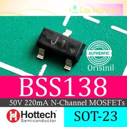 MOSFET BSS138LT1G – Boîtier SOT-23, Marquage J1 – Neuf, Générique