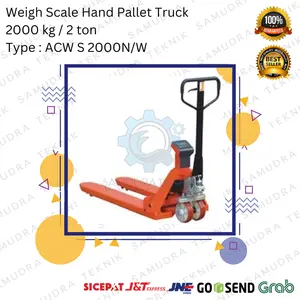 Hand Pallet Timbangan Kapasitas 2 TON ACW S2000NW Superlift