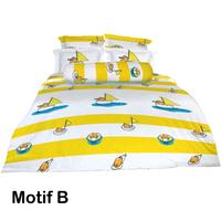 Gambar Bed Cover Gudetama Original Sanrio License - double, Motif B dari risebedding Kota Bandung 2 Tokopedia