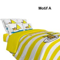 Gambar Bed Cover Gudetama Original Sanrio License - double, Motif B dari risebedding Kota Bandung 3 Tokopedia