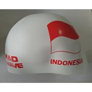 Mad Wave D-Cap Indonesia Series White|Topi Renang
