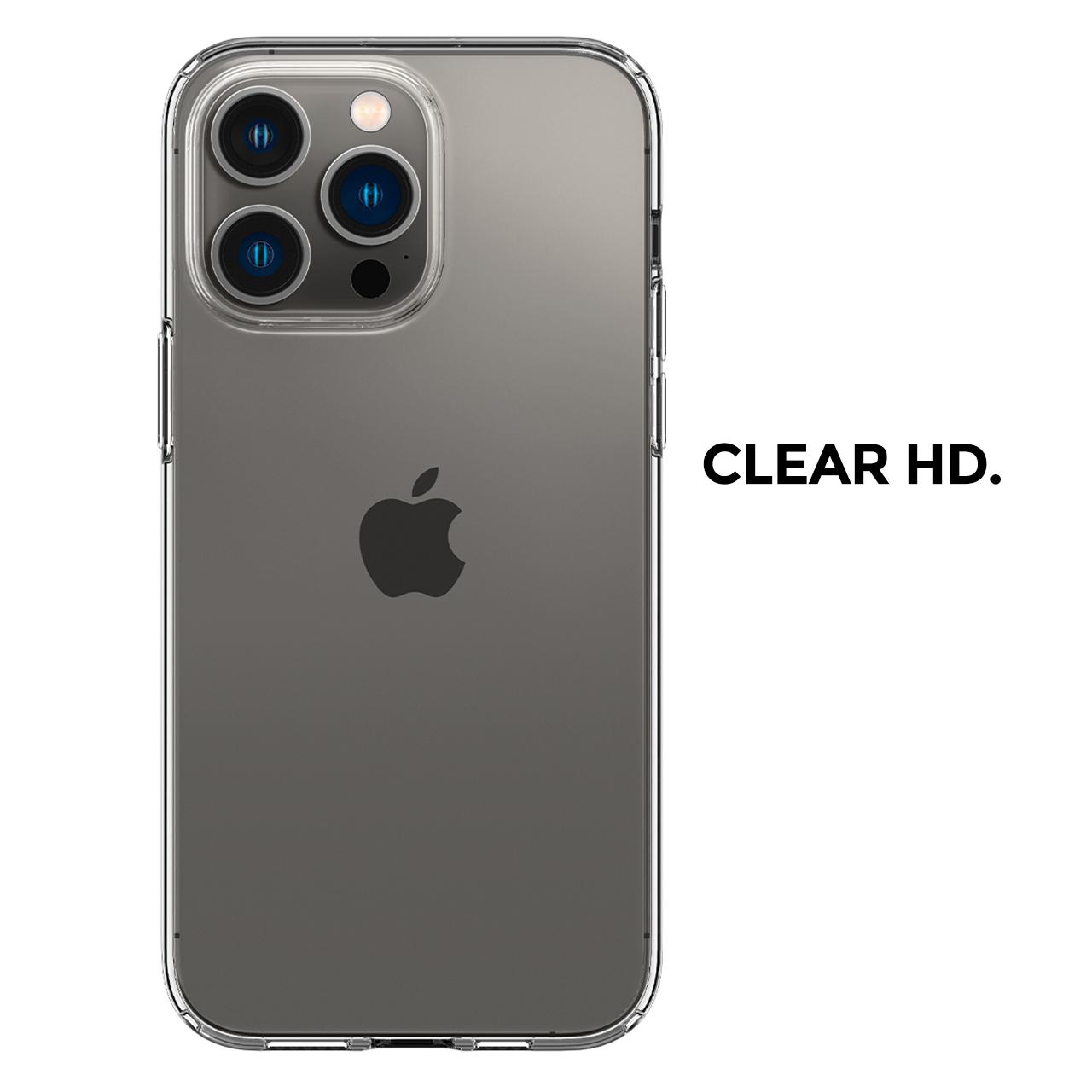 Case iPhone 14 Pro Max Plus Spigen Liquid Crystal Clear Soft Casing