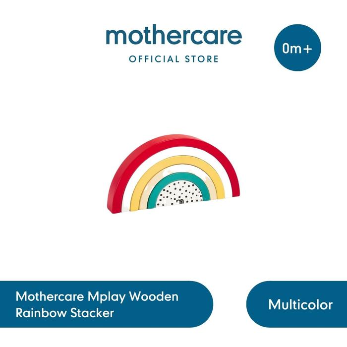 Gambar Mothercare Mp Wooden Rainbow Stacker - Mainan Balok Susun Pelangi dari Mothercare Indonesia Kota Semarang Tokopedia