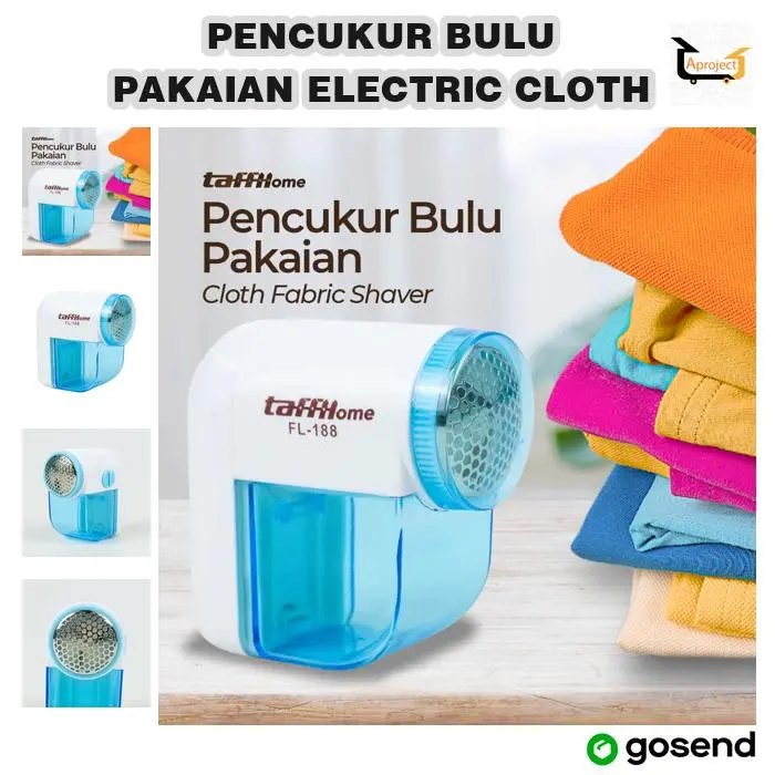 Pencukur bulu pakaian electric cloth fabric shaver fl 188 mix color