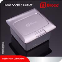 Gambar BROCO Stop Kontak Lantai + RJ11 (D25471) - Gold dari Broco Official Kota Administrasi Jakarta Barat 5 Tokopedia