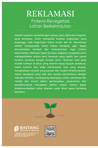 Gambar Reklamasi : Potensi Revegetasi Lahan Berkelanjutan dari bintangsemestabook Kab. Sleman 2 Tokopedia
