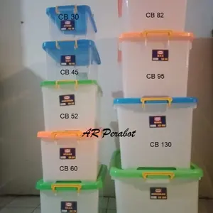Gojek/Grab) Container Box Shinpo CB 30 45 52 60 70 82 95 130 150 LTR
