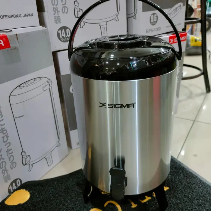 termos sigma 9.5 liter / termos steenless
