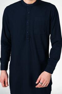 Gambar Bombboogie Kemeja Pria Long Pragma Dark Blue Koko Regular 24650B2DL - S dari Bombboogie Kota Bandung 4 Tokopedia
