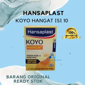 Hansaplast Koyo Hangat Resealable 10's