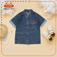 Gambar [Ceriakid] Kemeja Anak Jeans Harajuku 1 2 3 4 5 6 7 8 9 tahun - darik, xs dari ck bajuanak Kota Cimahi 2 Tokopedia