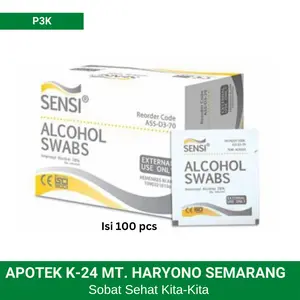 One Med Alkohol Swab isi 100pcs - Tissue alkohol / tissue steril