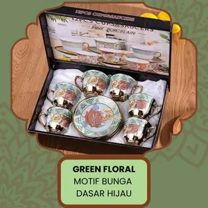 Hampers Gelas Cangkir Keramik Set / Cangkir Kopi Teh Giftbox Souvenir