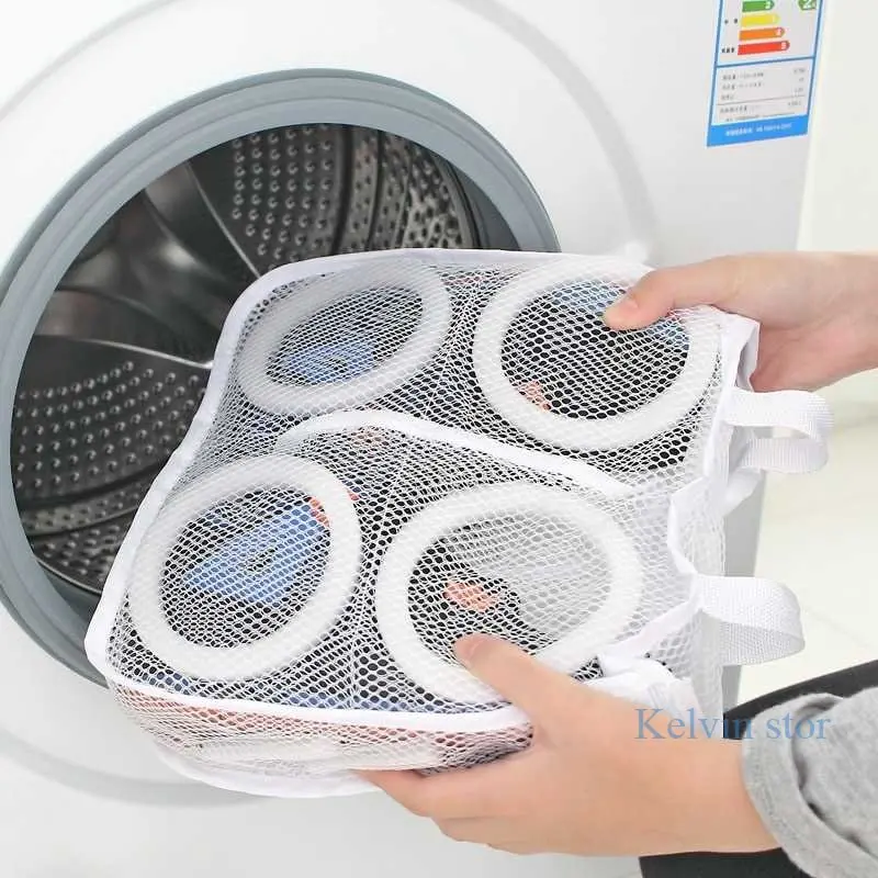 Kantong Jaring Mesin Cuci Sepatu Laundry Shoes Washing Mesh Bag