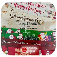 Gambar Selempang Parcel Natal Tahun Baru Merry Christmas - A dari DEPARCEL RIBBON Kota Malang 5 Tokopedia