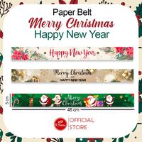 Gambar Selempang Parcel Natal Tahun Baru Merry Christmas - A dari DEPARCEL RIBBON Kota Malang 2 Tokopedia