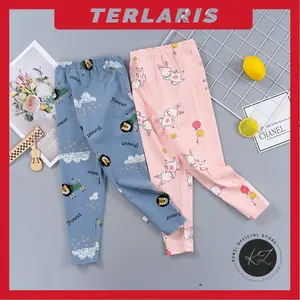 Celana Tidur Anak Bahan Tebal Harian Santai Velvet Terlaris