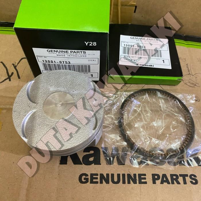 Gambar PISTON DAN RING PISTON SEHER SET NINJA RR MONO 250 SL ORIGINAL dari DUTA KAWASAKI Jakarta Barat Tokopedia
