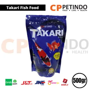Takari makanan ikan hias ukuran 2 mm 500 gr