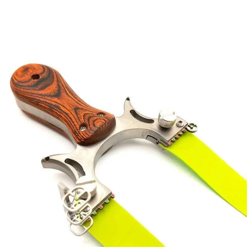 Ketapel Metal Slingshot Hunting Catapult - P1125 [Coklat] 1