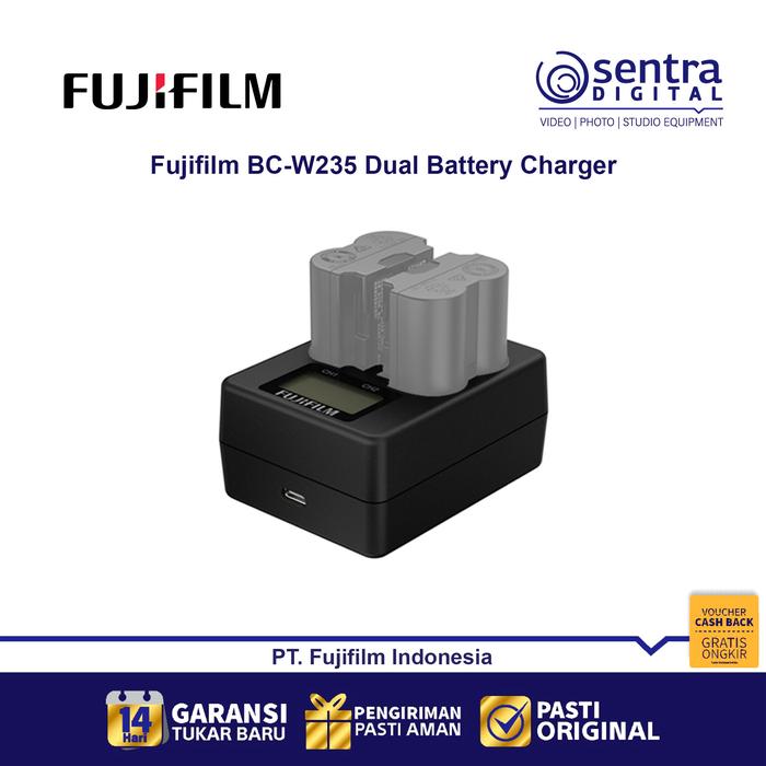 Gambar Fujifilm BC-W235 Dual Charger for X-T5 / X-T4 / GFX 50S II Battery dari Sentra Digital Kota Surabaya Tokopedia