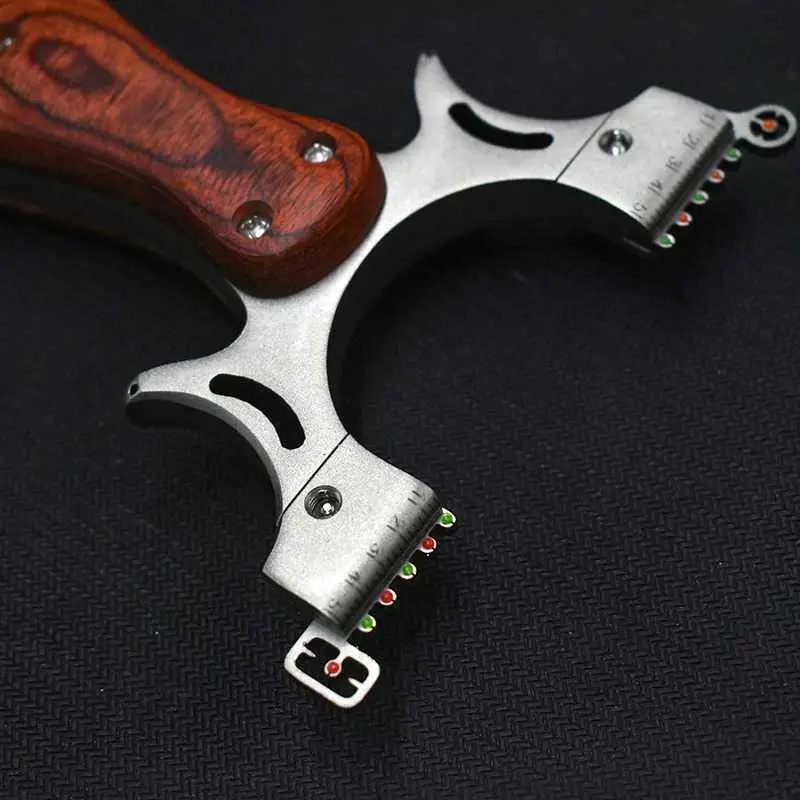 Ketapel Metal Slingshot Hunting Catapult - P1125 [Coklat] 4