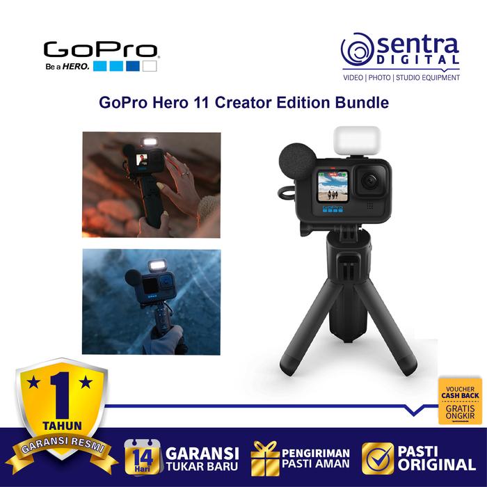 Gambar GoPro HERO 11 Creator Edition Action Camera dari Sentra Digital Kota Surabaya Tokopedia