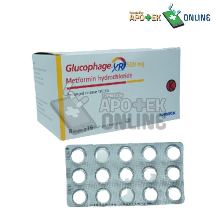 GLUCOPHAGE XR 500 MG STRIP 15 TABLET