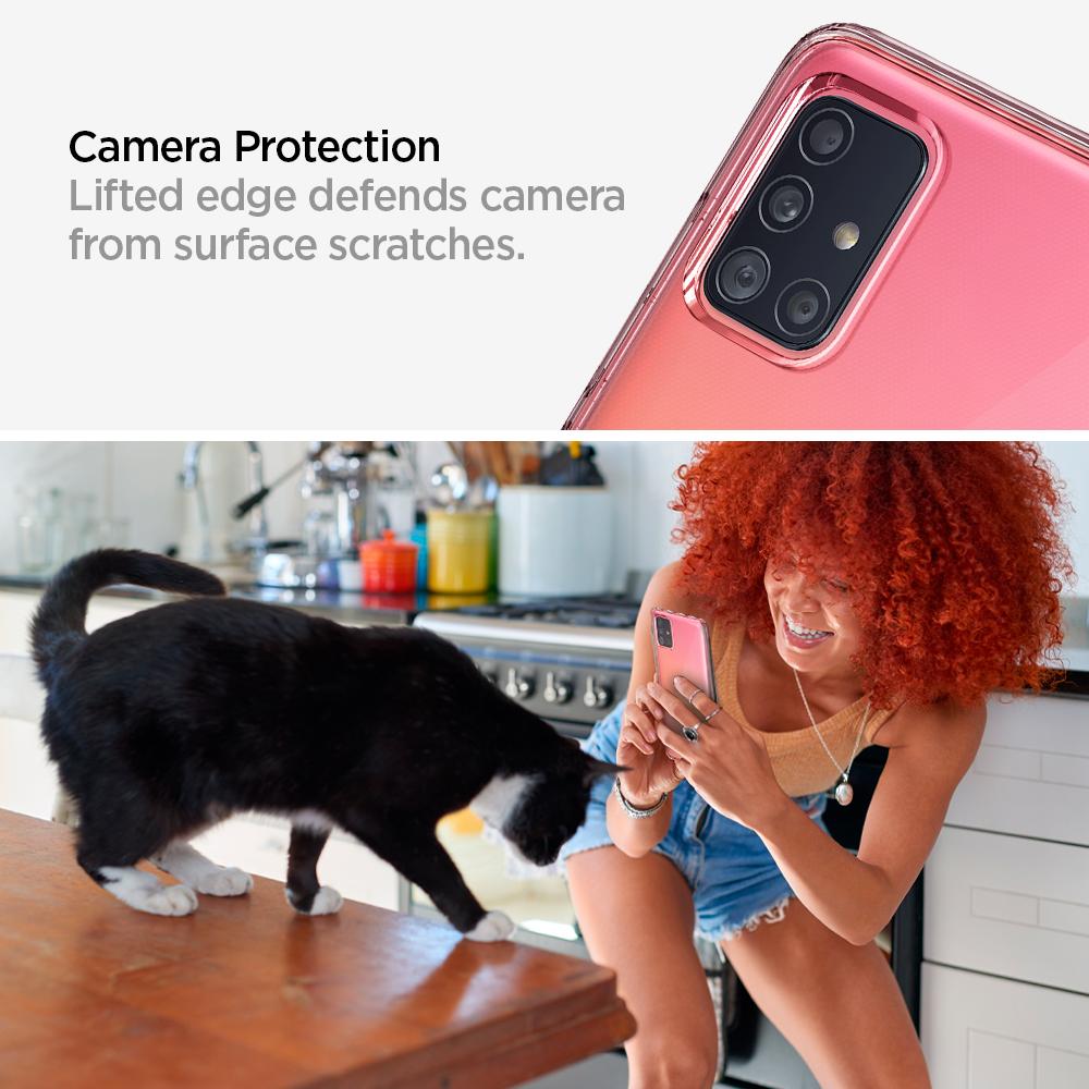 Case Samsung Galaxy A51 / A71 Spigen Liquid Crystal Clear Casing