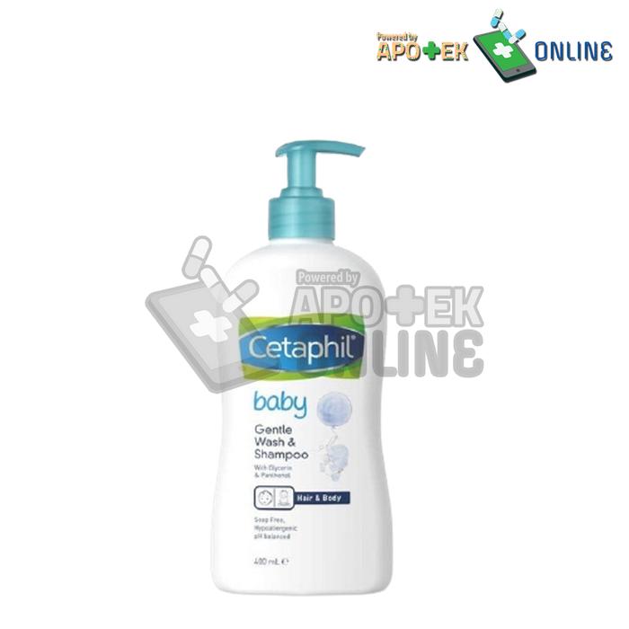 CETAPHIL BABY GENTLE WASH & SHAMPOO 400ML