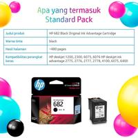 Gambar Tinta Printer HP 682 Black Hitam Original Ink 1216 2335 2336 2337 2775 dari Carbon Official Store Kota Administrasi Jakarta Pusat 3 Tokopedia
