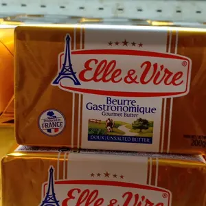 ELLE & VIRE BUTTER PACKED U/SALTED 200g