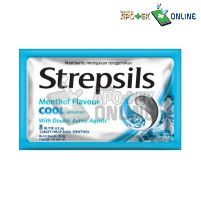 Gambar STREPSIL COOL POUCH ISI 8 TABLET HISAP dari Apt Baladewa Farma 2 Bandung Kota Bandung Tokopedia