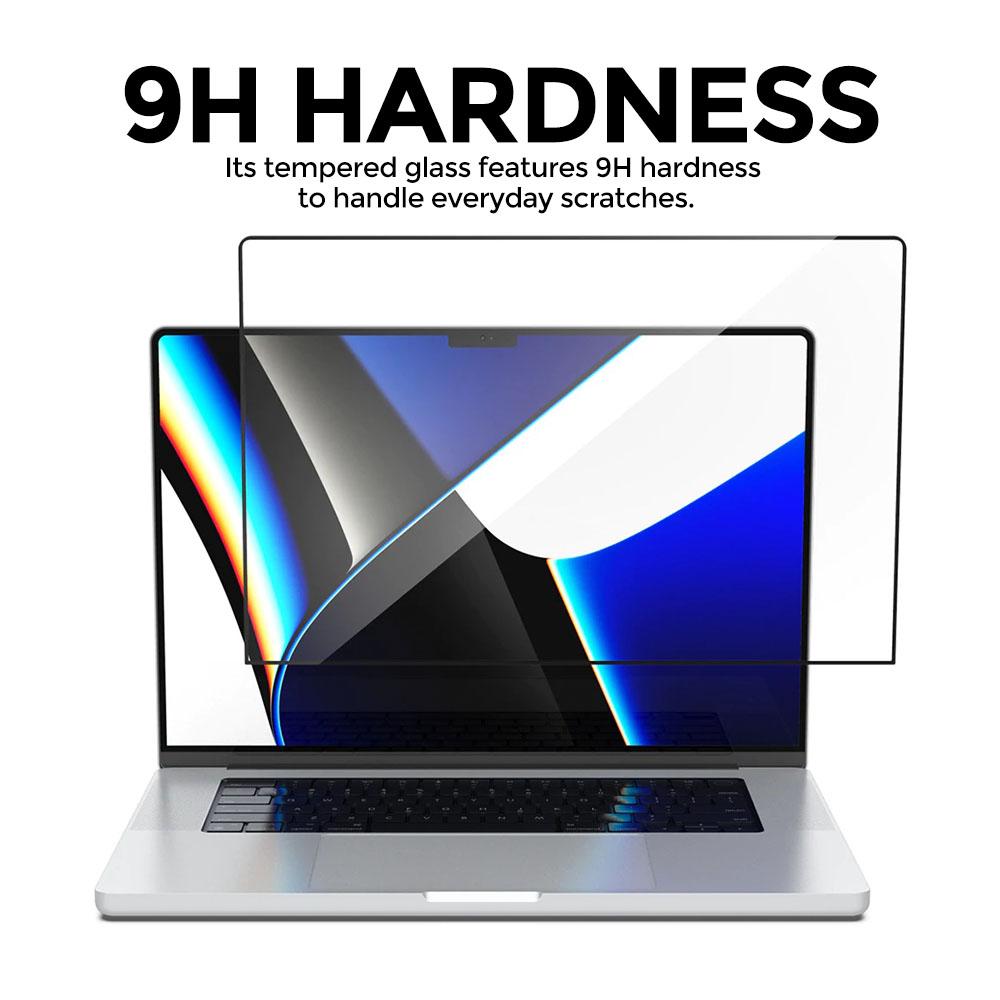 Tempered Glass Macbook Pro M1 14 /16 2021 Spigen Glas tR Slim FC Clear