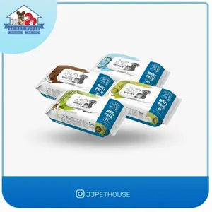 TISU ANJING KUCING CLEANING WIPES 15X20CM 80PCS