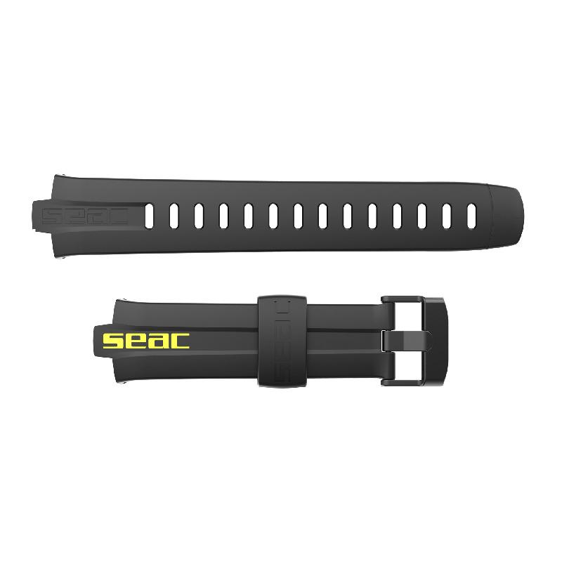 SEAC STRAP FOR APNEA HR BLACK/YELLOW