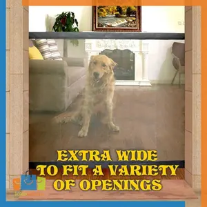 Sekat Pintu Penghalang Pembatas Hewan Peliharaan Anjing Kucing TV1